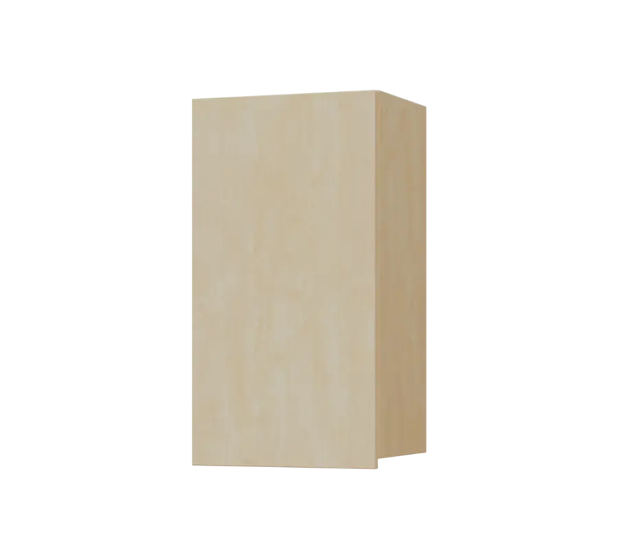 SIH - 4D horní skříňka, 1-dveřová, levá, 750x400x300, bříza světlá