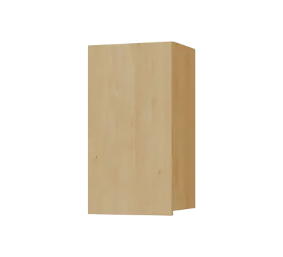 SIH - 4D horní skříňka, 1-dveřová, levá, 750x400x300, javor horský