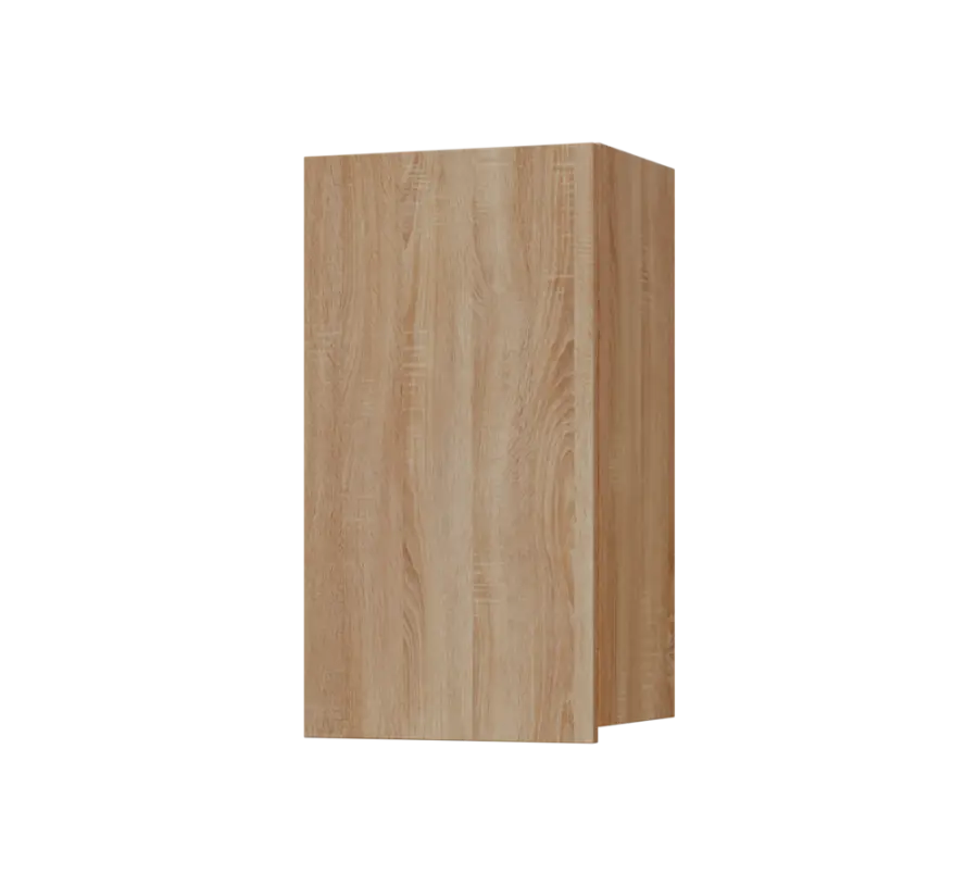 SIH - 4D horní skříňka, 1-dveřová, levá, 750x400x300, dub bardolino