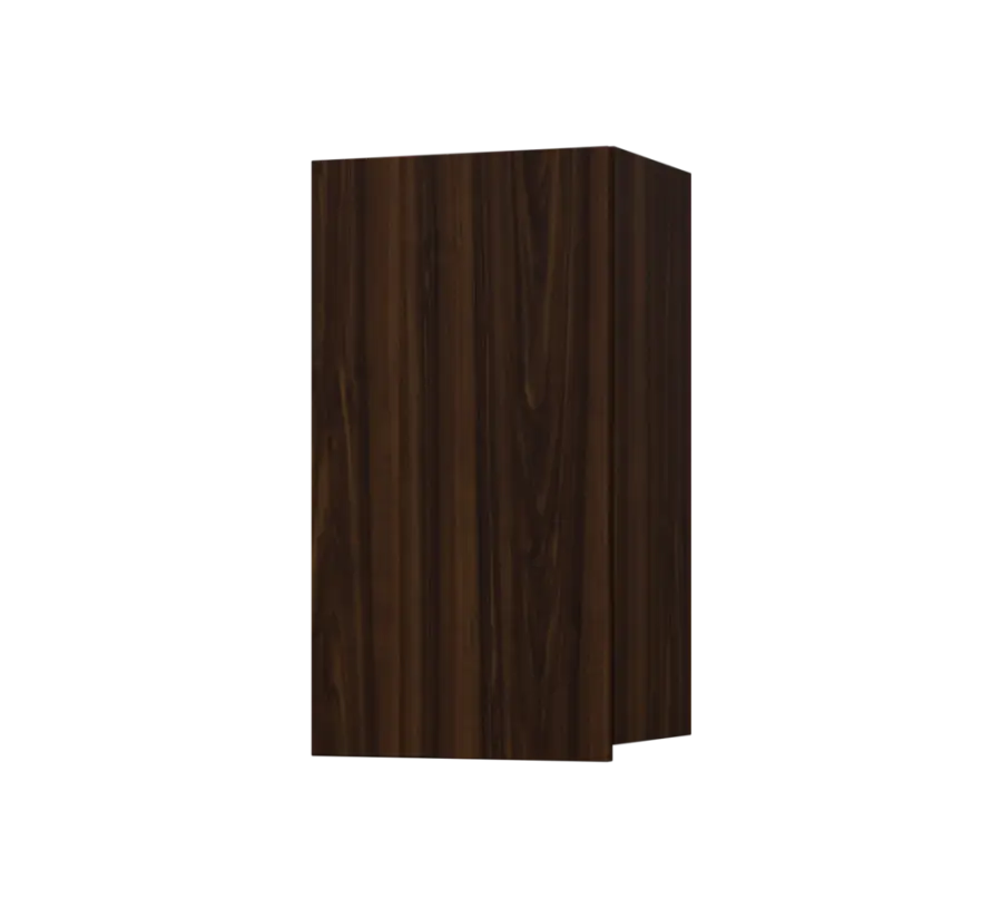 SIH - 4D horní skříňka, 1-dveřová, levá, 750x400x300, ořech královský