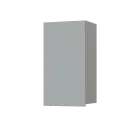 SIH - 4D horní skříňka, 1-dveřová, levá, 750x400x300, šedá