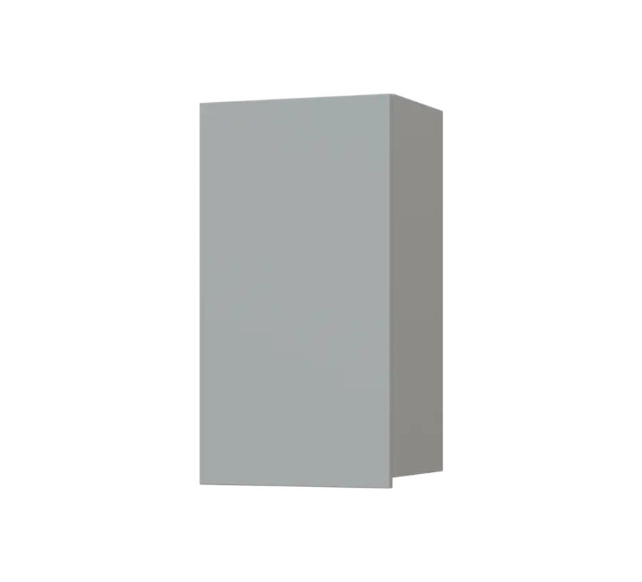 SIH - 4D horní skříňka, 1-dveřová, levá, 750x400x300, šedá