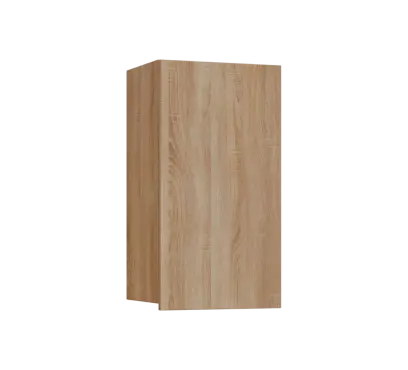 SIH - 4D horní skříňka, 1-dveřová, pravá, 750x400x300, dub bardolino