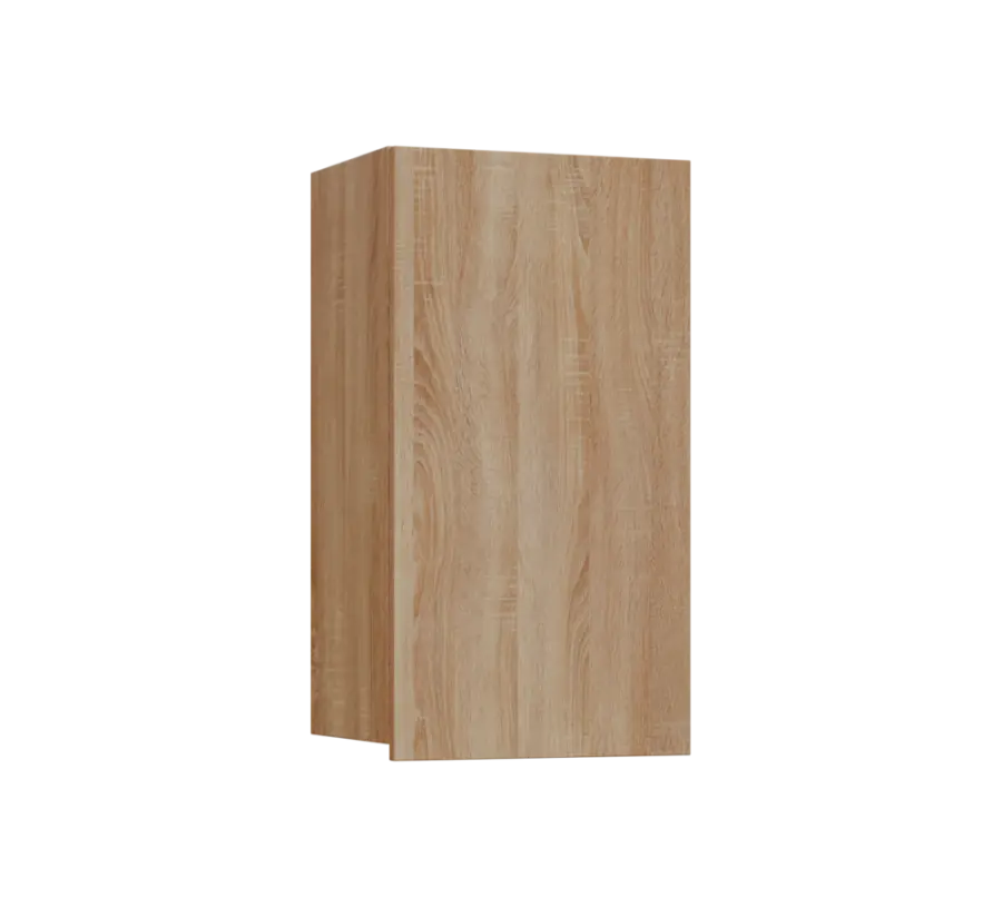 SIH - 4D horní skříňka, 1-dveřová, pravá, 750x400x300, dub bardolino