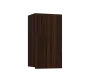 SIH - 4D horní skříňka, 1-dveřová, pravá, 750x400x300, ořech královský