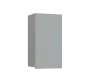 SIH - 4D horní skříňka, 1-dveřová, pravá, 750x400x300, šedá