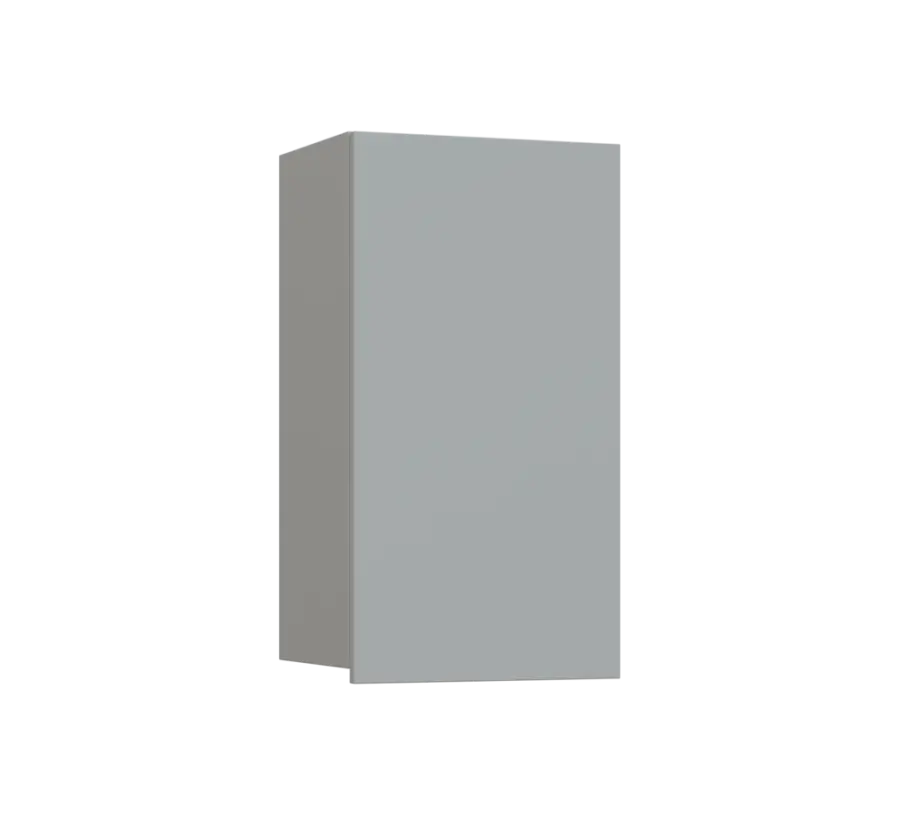 SIH - 4D horní skříňka, 1-dveřová, pravá, 750x400x300, šedá