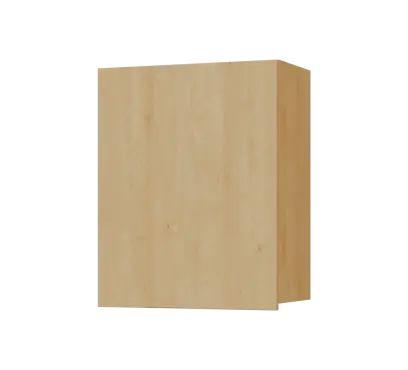 SIH - 6D horní skříňka, 1-dveřová, levá, 750x600x300, javor horský