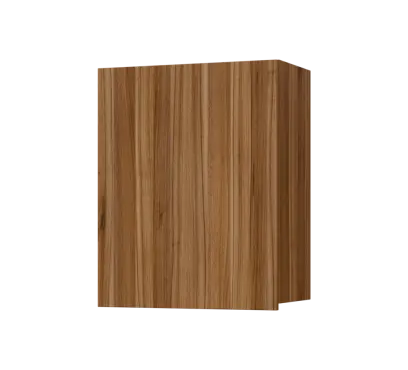 SIH - 6D horní skříňka, 1-dveřová, levá, 750x600x300, ořech světlý