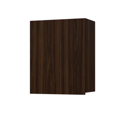 SIH - 6D horní skříňka, 1-dveřová, levá, 750x600x300, ořech královský