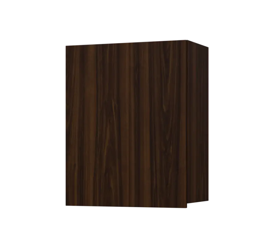 SIH - 6D horní skříňka, 1-dveřová, levá, 750x600x300, ořech královský