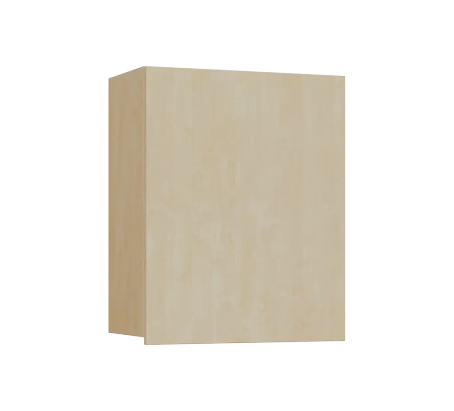 SIH - 6D horní skříňka, 1-dveřová, pravá, 750x600x300, bříza světlá