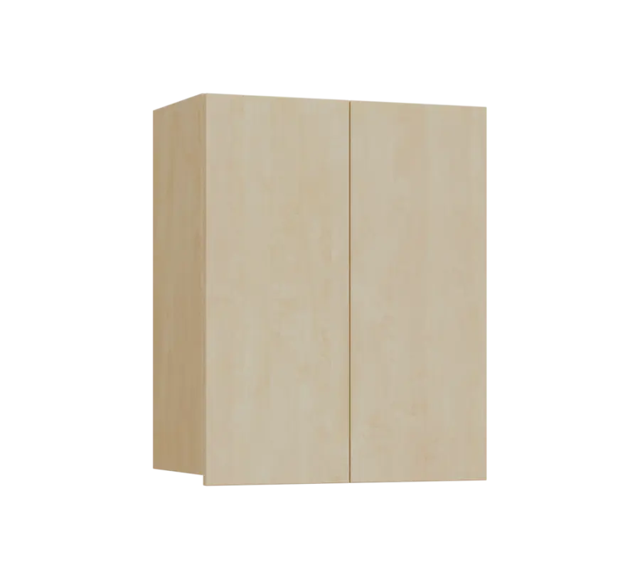 SIH - 6D2 horní skříňka, 2-dveřová, 750x600x300, bříza světlá