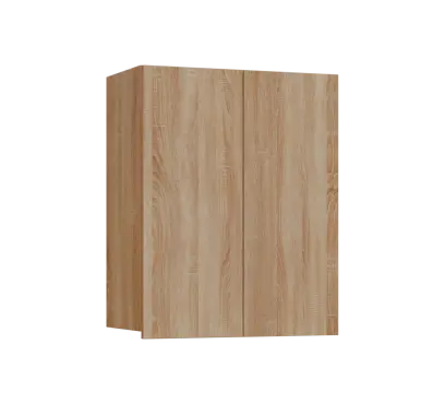 SIH - 6D2 horní skříňka, 2-dveřová, 750x600x300, dub bardolino