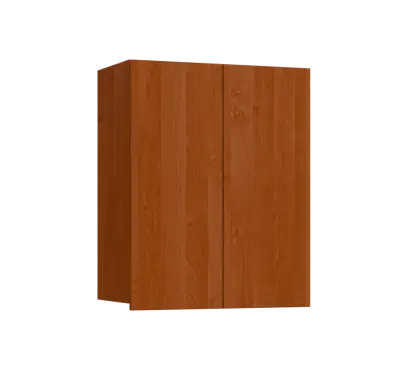 SIH - 6D2 horní skříňka, 2-dveřová, 750x600x300, olše jantar