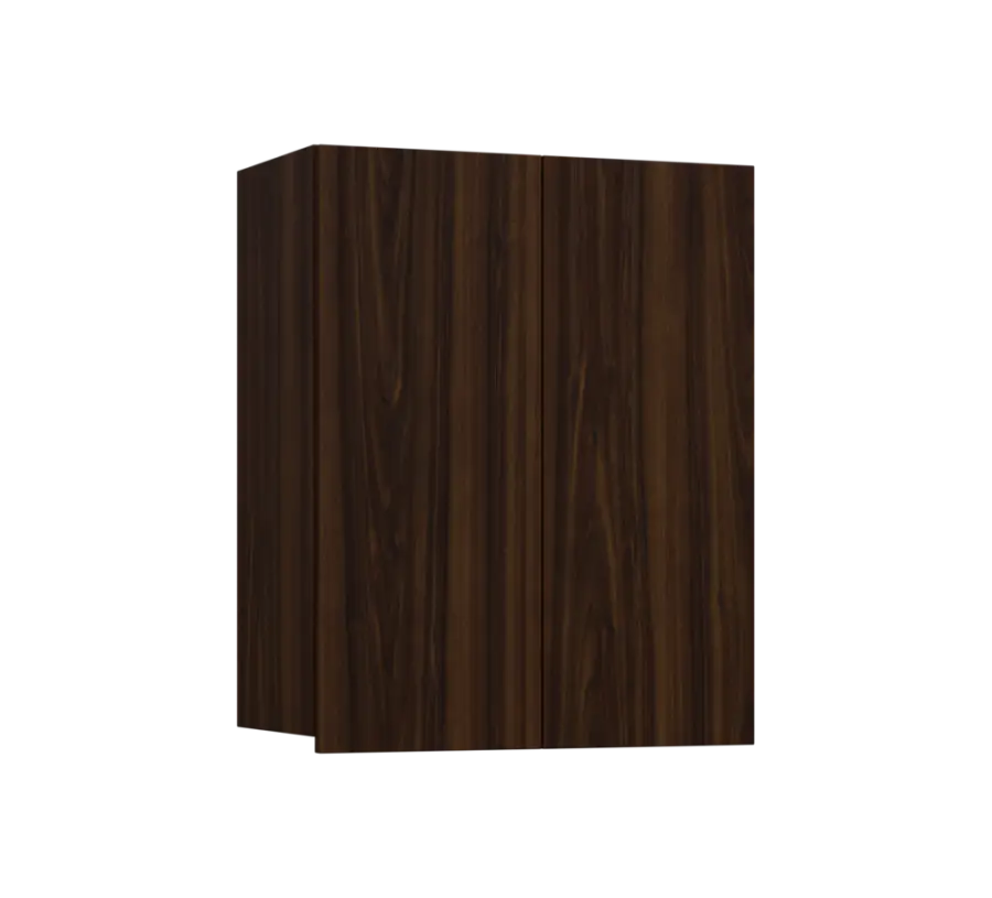 SIH - 6D2 horní skříňka, 2-dveřová, 750x600x300, ořech královský