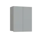 SIH - 6D2 horní skříňka, 2-dveřová, 750x600x300, šedá