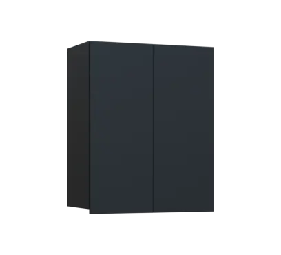 SIH - 6D2 horní skříňka, 2-dveřová, 750x600x300, antracit
