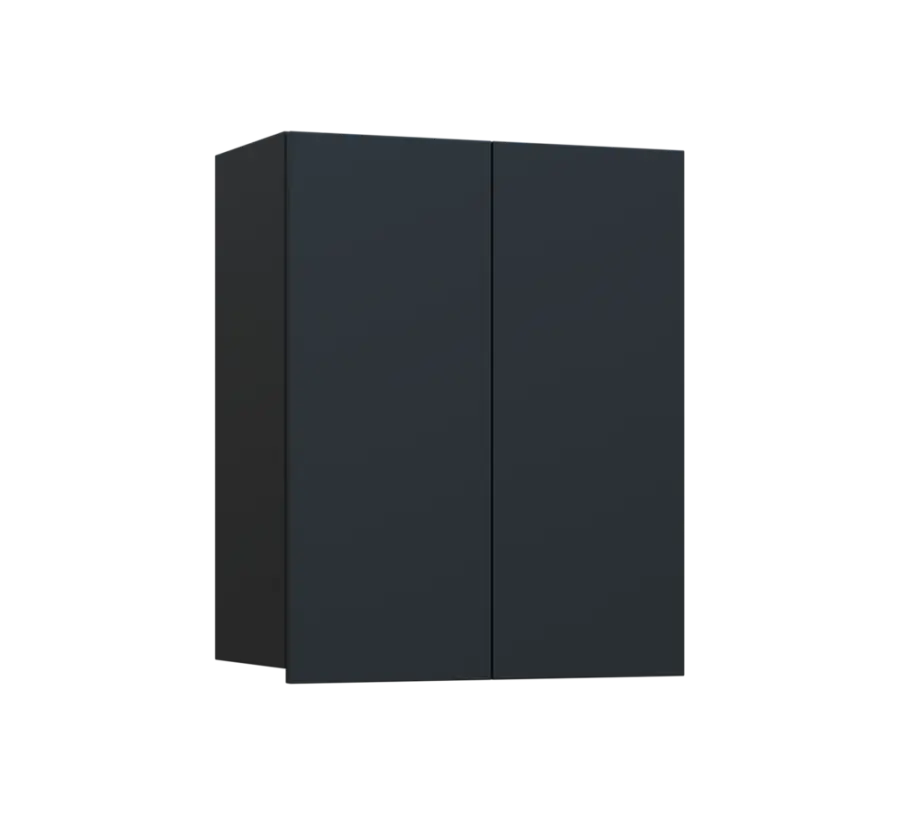 SIH - 6D2 horní skříňka, 2-dveřová, 750x600x300, antracit