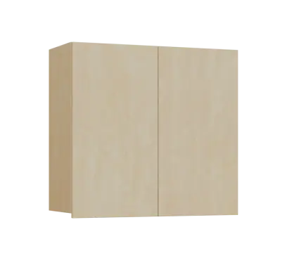 SIH - 8D horní skříňka, 2-dveřová, 750x800x300, bříza světlá