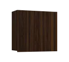 SIH - 8D horní skříňka, 2-dveřová, 750x800x300, ořech královský