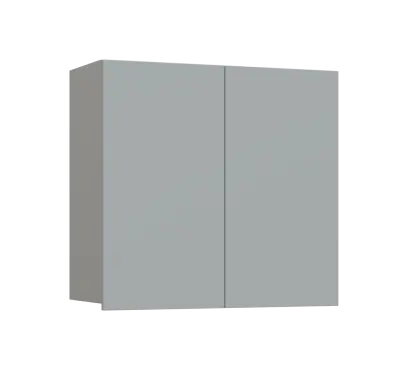 SIH - 8D horní skříňka, 2-dveřová, 750x800x300, šedá
