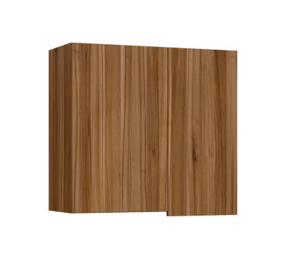 SIHR - 8 horní skříňka, 2-dveřová, rohová, levá, 750x800x300, ořech světlý SIHR - 8 horní skříňka, 2-dveřová, rohová, levá, 750x800x300, ořech světlý