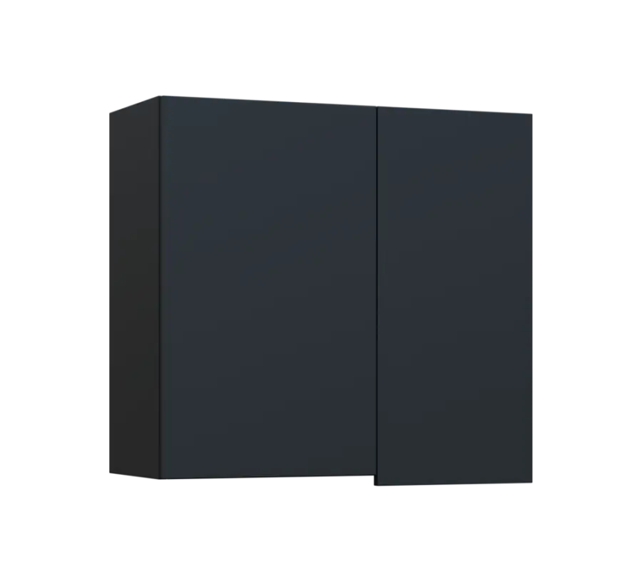 SIHR - 8 horní skříňka, 2-dveřová, rohová, levá, 750x800x300, antracit