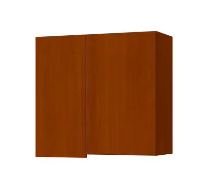 SIHR - 8 horní skříňka, 2-dveřová, rohová, pravá, 750x800x300, třešeň šumavská