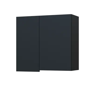 SIHR - 8 horní skříňka, 2-dveřová, rohová, pravá, 750x800x300, antracit SIHR - 8 horní skříňka, 2-dveřová, rohová, pravá, 750x800x300, antracit