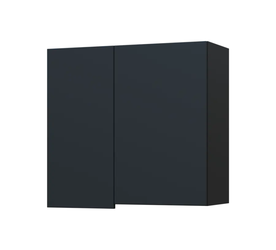 SIHR - 8 horní skříňka, 2-dveřová, rohová, pravá, 750x800x300, antracit
