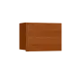 SIHV - 64D horní skříňka, výklop, 434x600x300, olše jantar