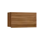 SIHV - 84D horní skříňka, výklop, 434x800x300, ořech světlý
