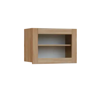 SIHV - 64S horní skříňka, výklop, prosklená, 434x600x300, dub bardolino SIHV - 64S horní skříňka, výklop, prosklená, 434x600x300, dub bardolino