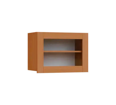 SIHV - 64S horní skříňka, výklop, prosklená, 434x600x300, buk royal SIHV - 64S horní skříňka, výklop, prosklená, 434x600x300, buk royal