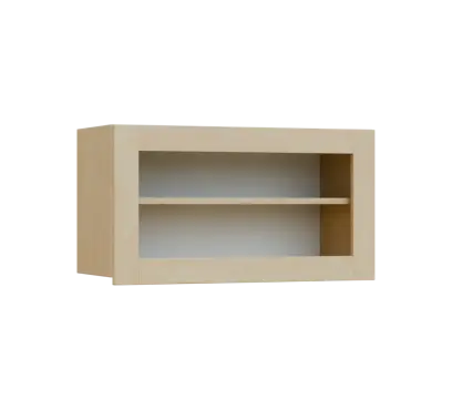 SIHV - 84S horní skříňka, výklop, prosklená, 434x800x300, bříza světlá SIHV - 84S horní skříňka, výklop, prosklená, 434x800x300, bříza světlá