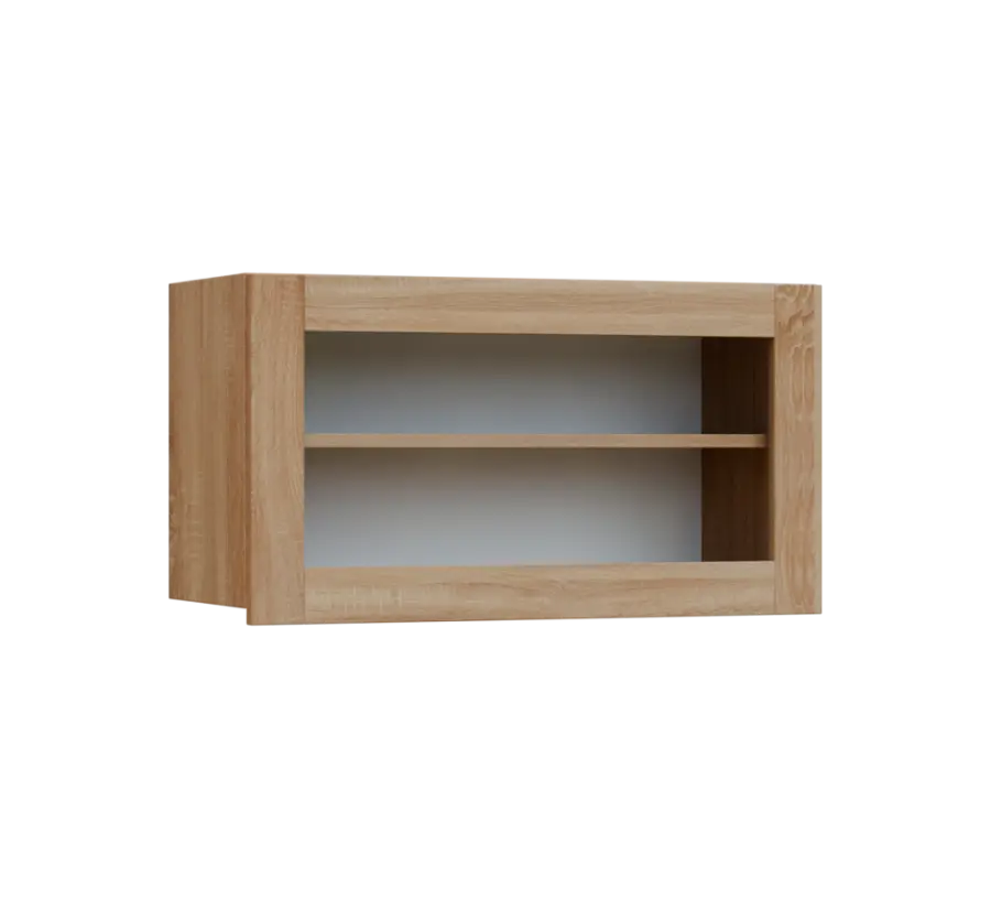 SIHV - 84S horní skříňka, výklop, prosklená, 434x800x300, dub bardolino