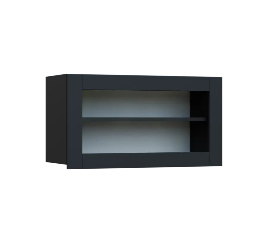 SIHV - 84S horní skříňka, výklop, prosklená, 434x800x300, antracit