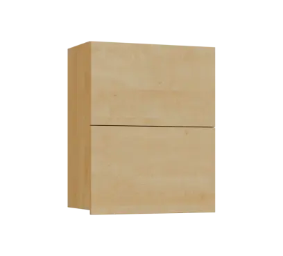 SIHVV - 6D horní skříňka, 2 výklopy, 750x600x300, javor horský