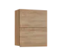 SIHVV - 6D horní skříňka, 2 výklopy, 750x600x300, dub bardolino