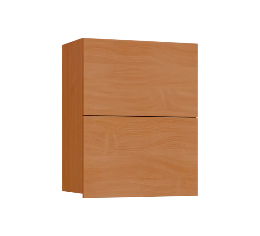 SIHVV - 6D horní skříňka, 2 výklopy, 750x600x300, buk royal