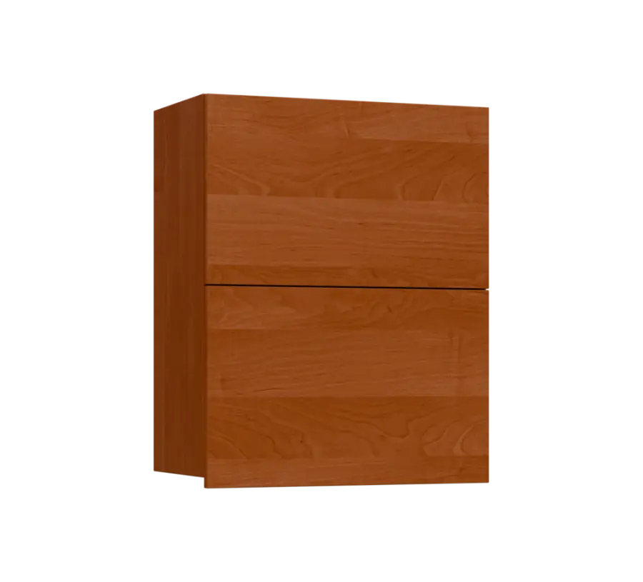 SIHVV - 6D horní skříňka, 2 výklopy, 750x600x300, olše jantar