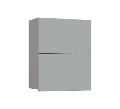 SIHVV - 6D horní skříňka, 2 výklopy, 750x600x300, šedá