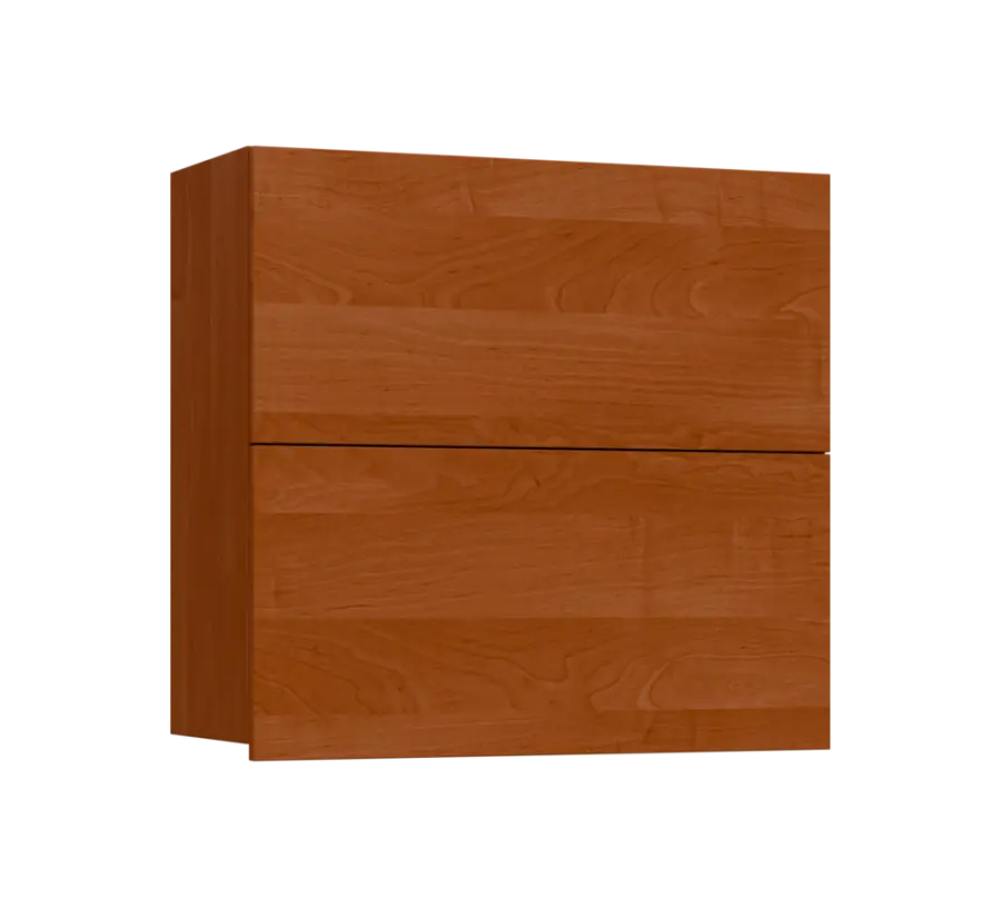 SIHVV - 8D horní skříňka, 2 výklopy, 750x800x300, olše jantar