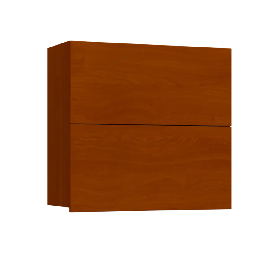 SIHVV - 8D horní skříňka, 2 výklopy, 750x800x300, třešeň šumavská