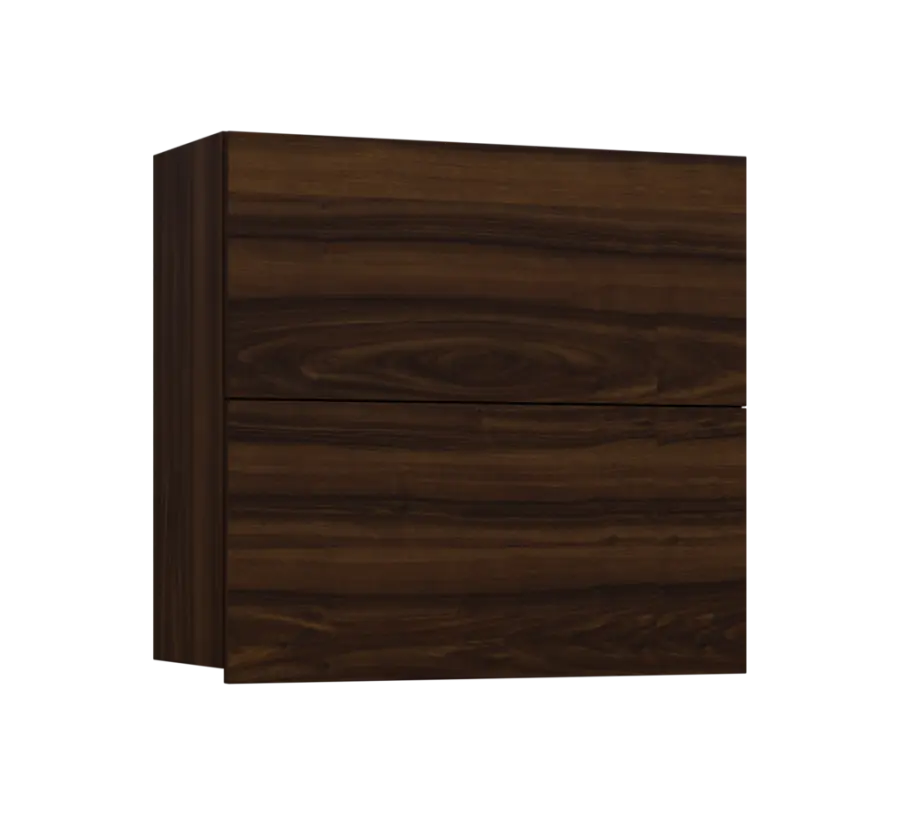 SIHVV - 8D horní skříňka, 2 výklopy, 750x800x300, ořech královský