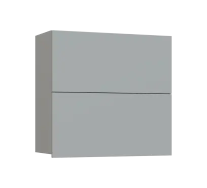 SIHVV - 8D horní skříňka, 2 výklopy, 750x800x300, šedá