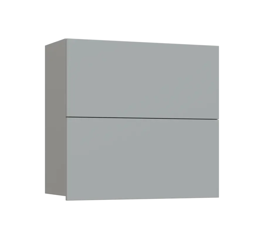 SIHVV - 8D horní skříňka, 2 výklopy, 750x800x300, šedá