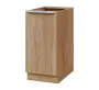 SIS - 4D spodní skříňka, 1-dveřová, levá, 870x400x600, dub bardolino