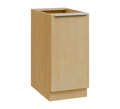 SIS - 4D spodní skříňka, 1-dveřová, pravá, 870x400x600, javor horský